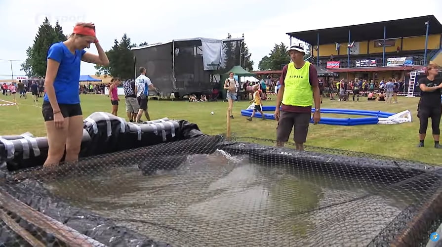 Geomříž na OCR závodě